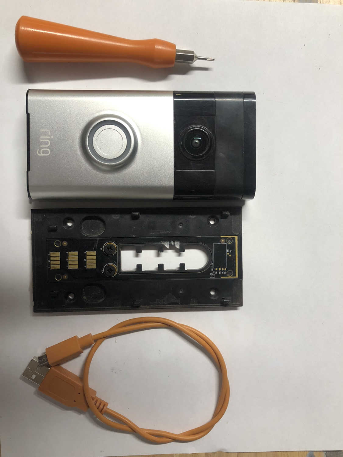 Ring video doorbell