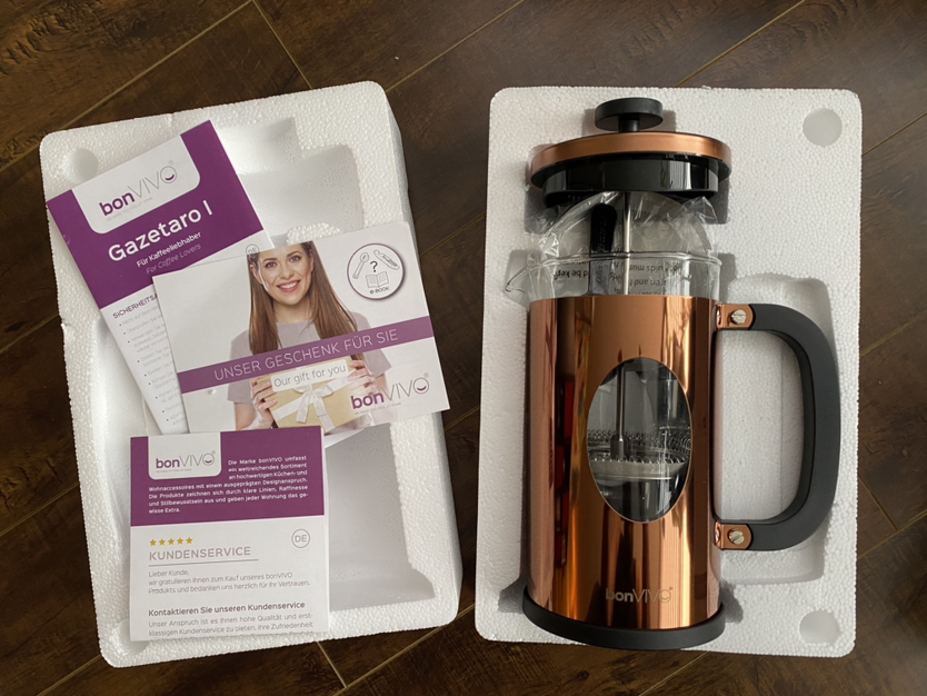 French Press Coffee Maker - New