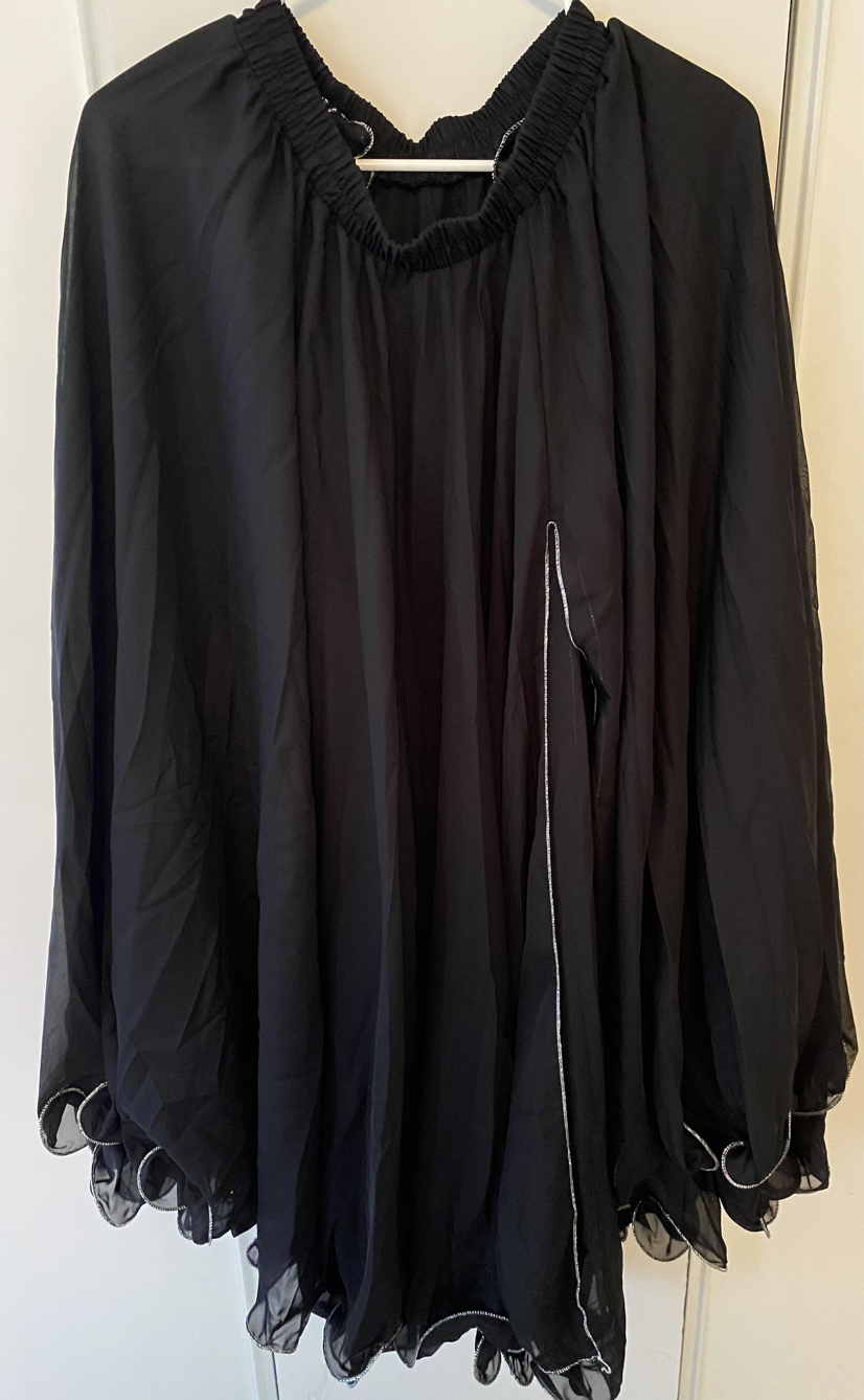 NEW - Two-side Slit Chiffon Skirt - One Size - photo 4