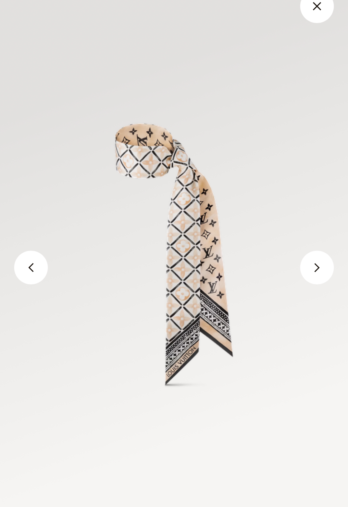 Louis Vuitton - Monogram Flower Tile BB Bandeau in Beige - photo 2