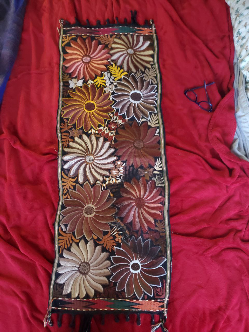 Authentic Mexican tapestry - floral pattern - photo 3