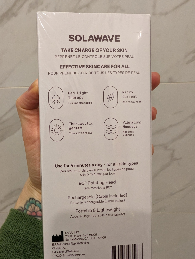 Solawave LED Red Light Therapy Wand image indicator(2)