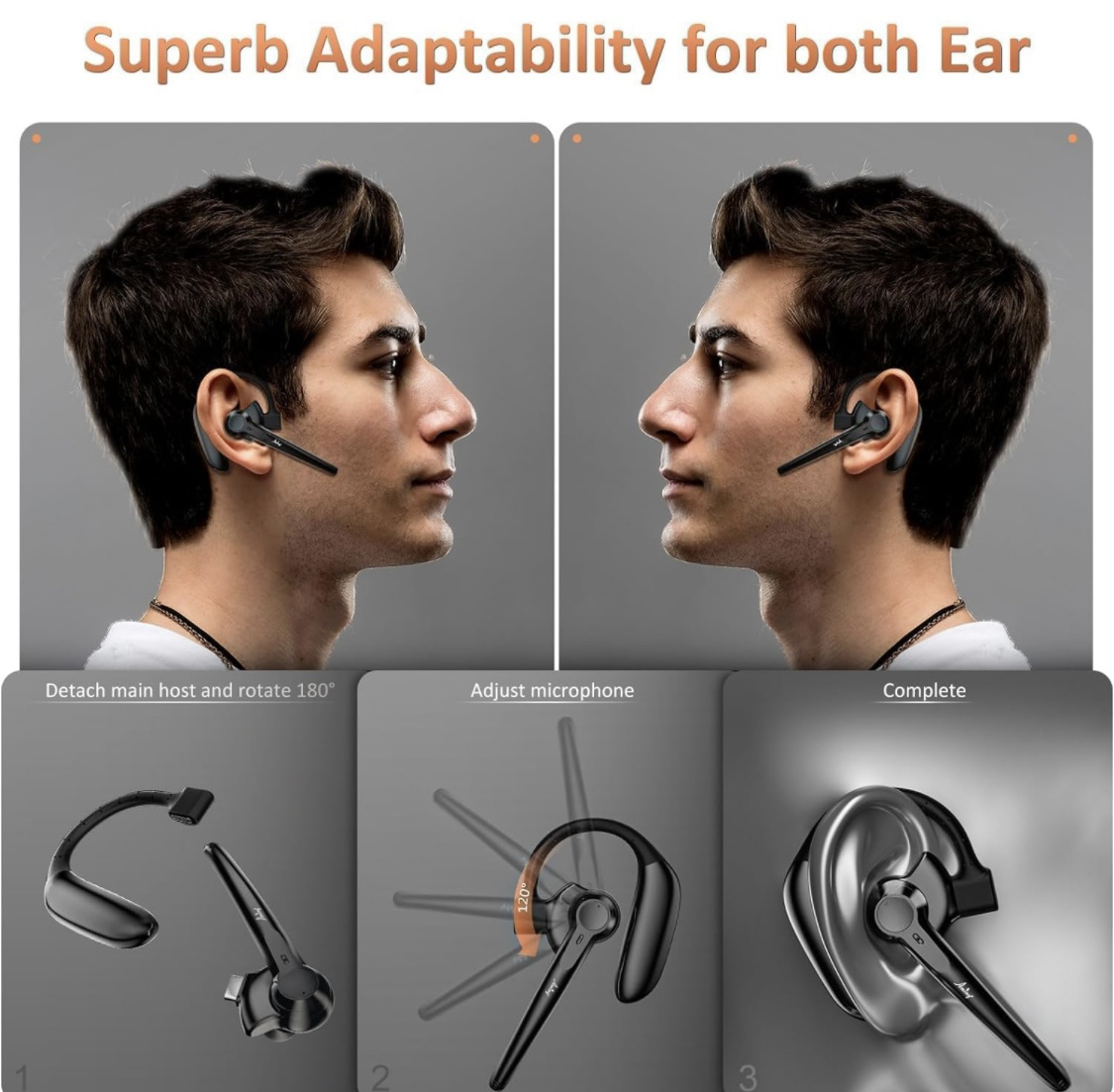 Wireless Bluetooth Headset （New） - photo 5