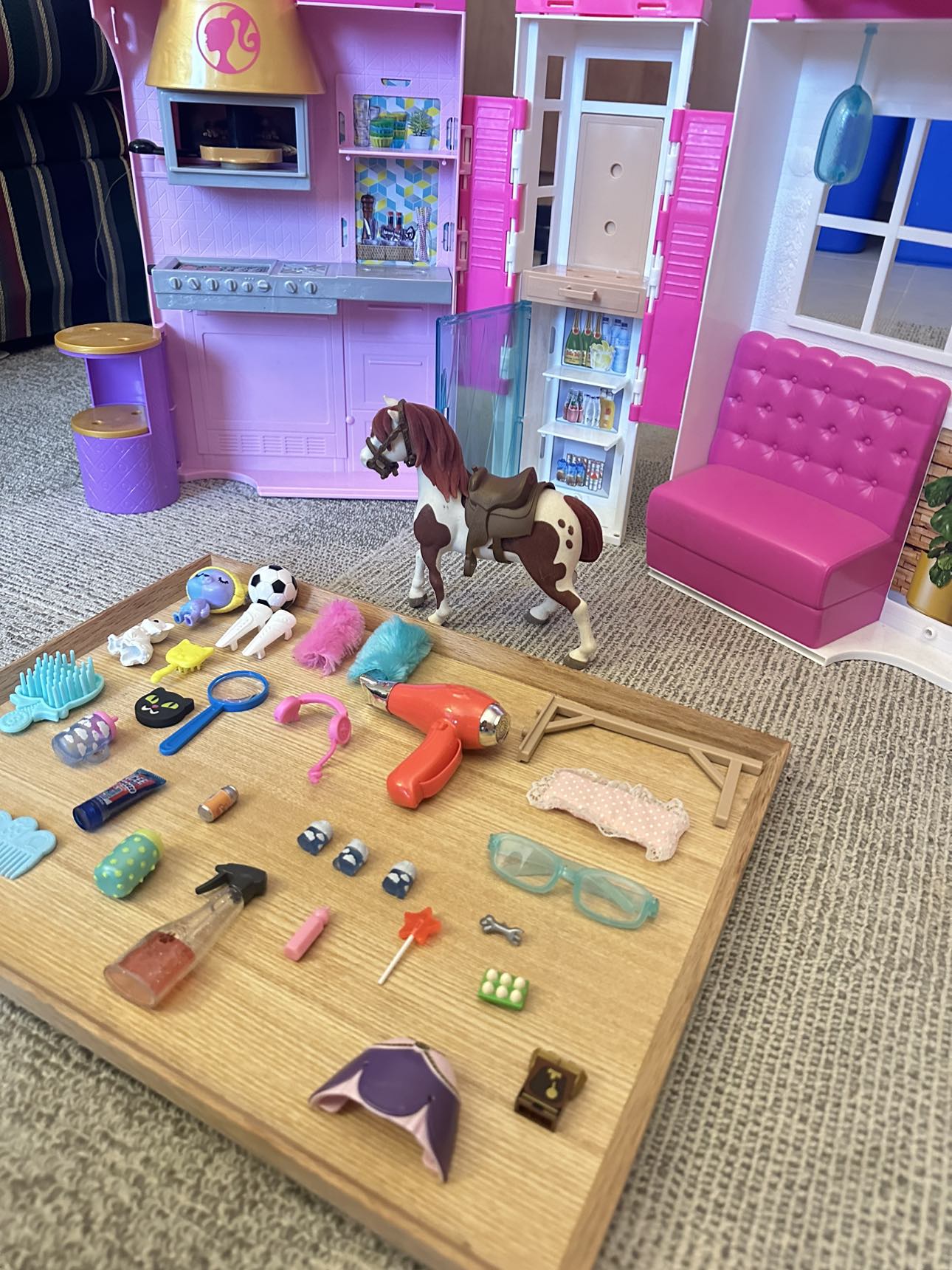 Make me an offer 🚨Barbie Dreamhouse Restaurant with accessories image indicator(8)