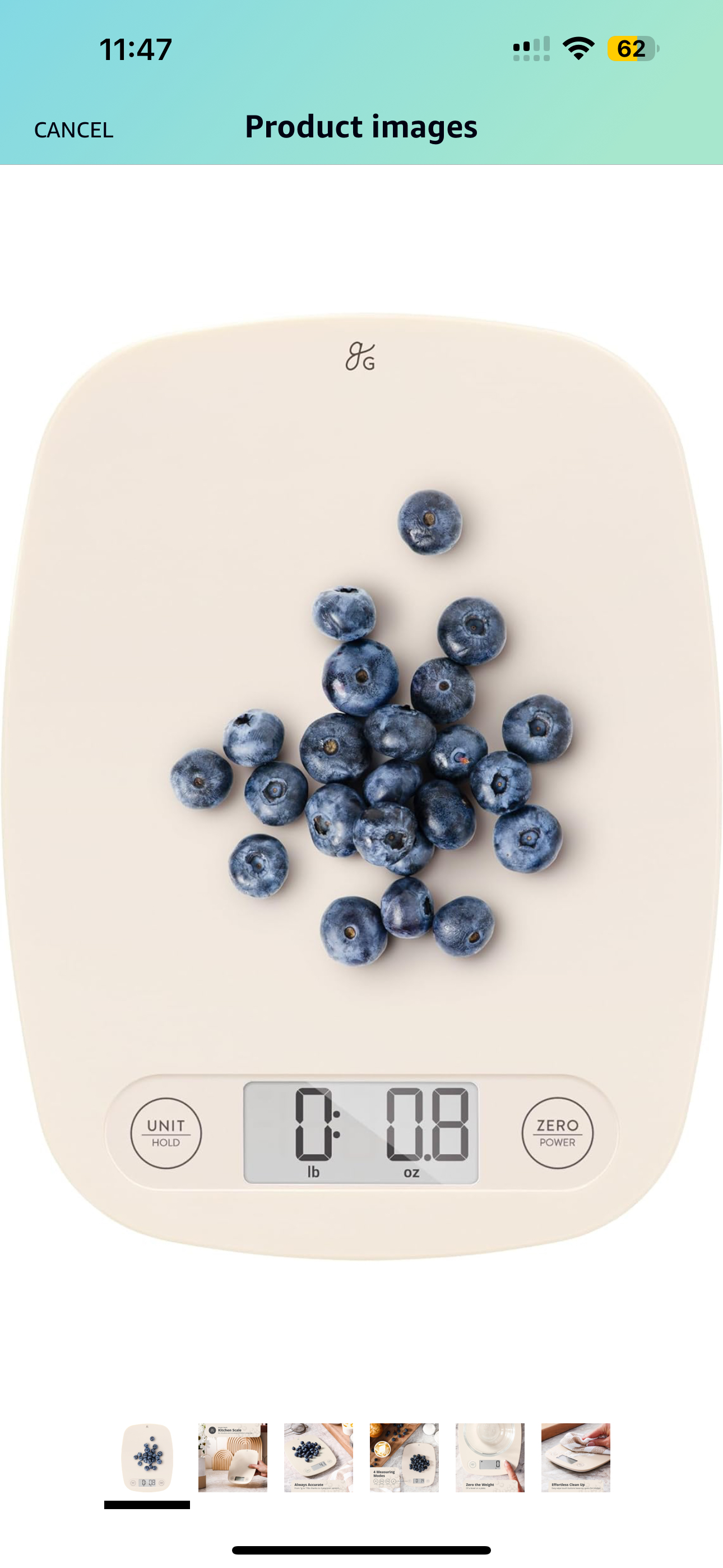 Greater Goods Essential Kitchen Scale - photo 2
