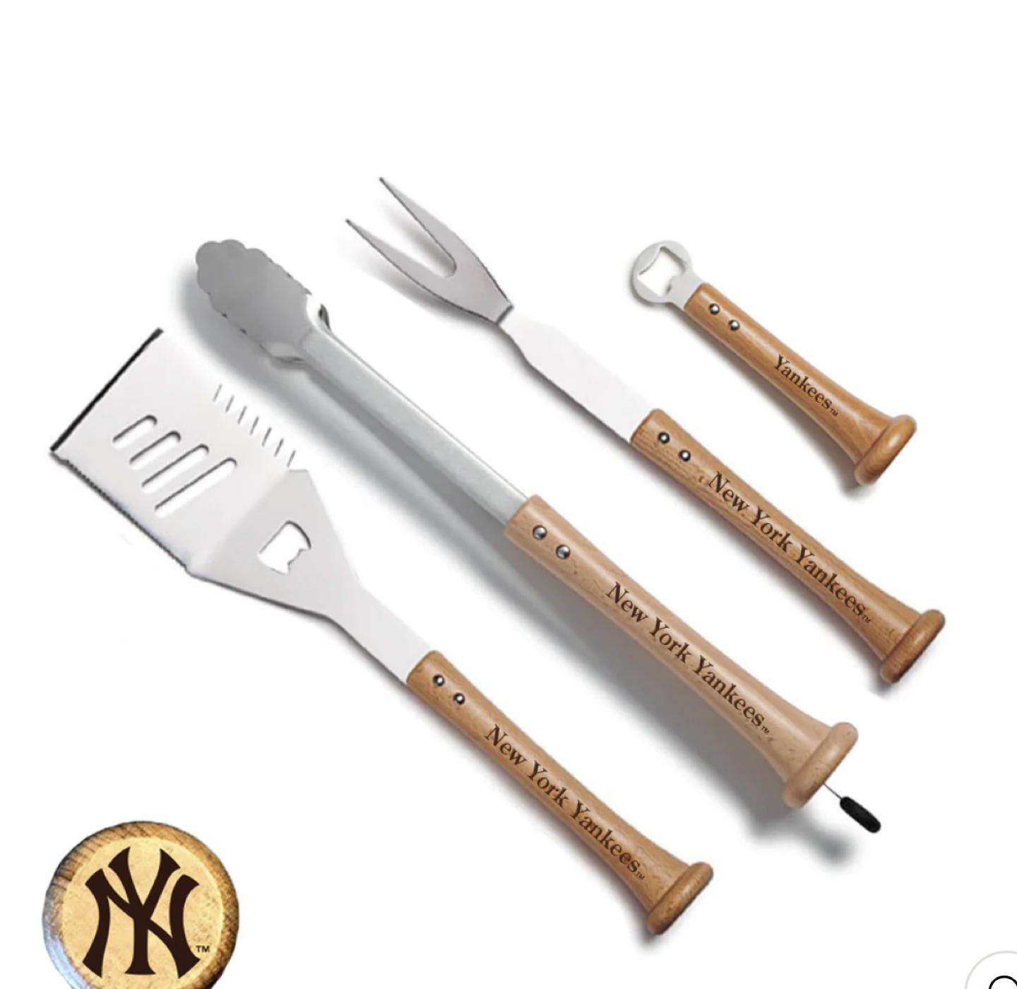 New in box MLB Yankees Grand Slam Baseball BBQ - photo 3