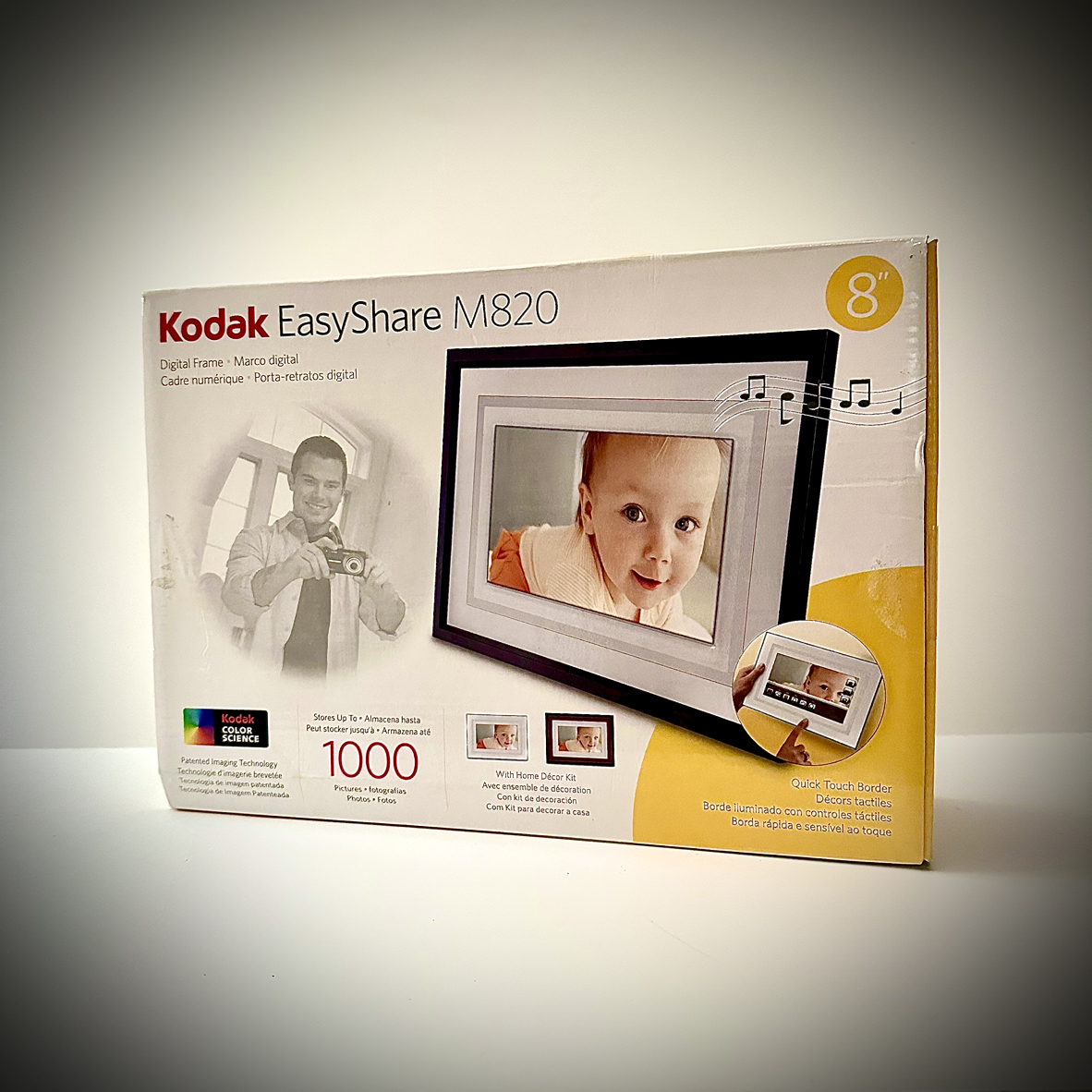 Kodak EasyShare M820 Digital Photo Frame - photo 3