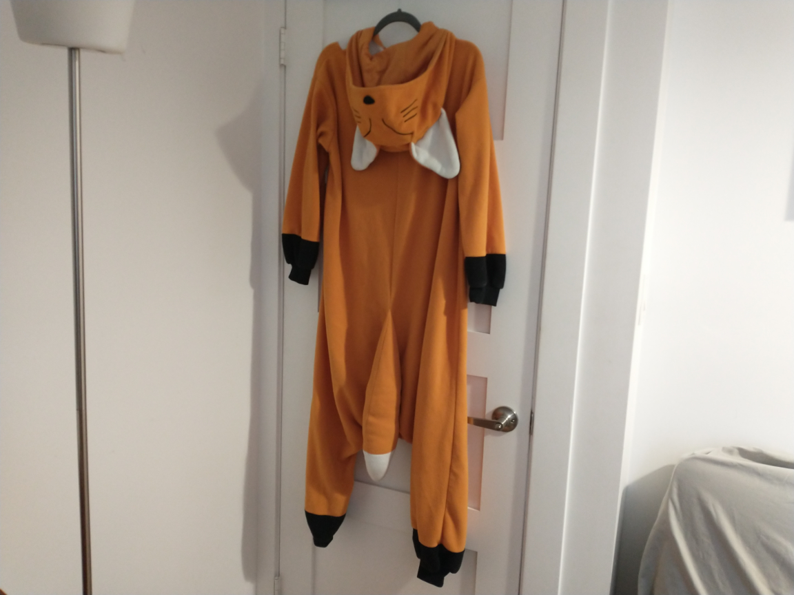 Super Cute Fox Onesie Size Small (Fits S-M-L) thumbnail