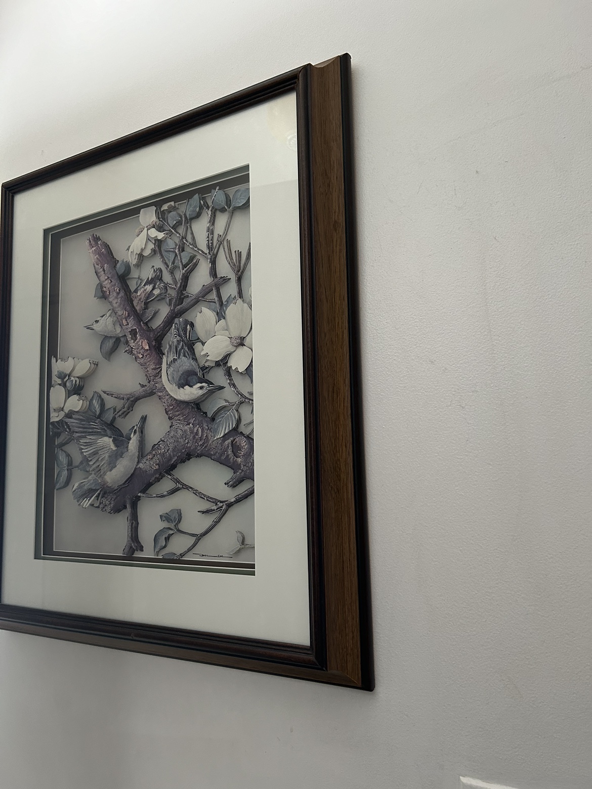 *REDUCED* VINTAGE BASIL EDE BLUE JAYS IN 3D  PAPER TOLE 🏈 image indicator(2)