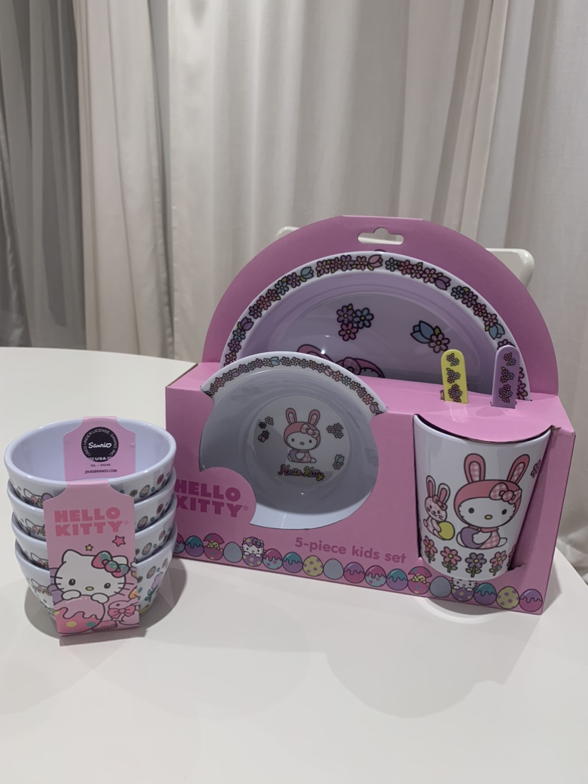 🩷 New Hello Kitty Easter Plate  & Bowl Set 🩷 thumbnail
