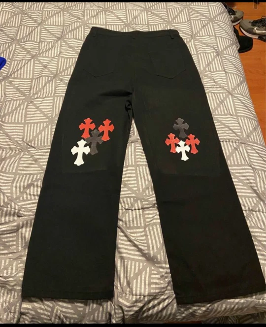 Chrome heart jeans for sale for $85 size 34 - photo 2