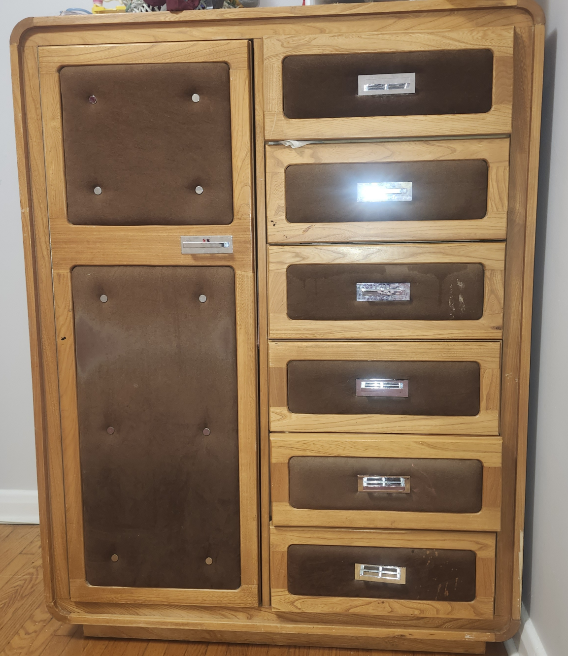 Wooden Armour or Cabinet With 6 drowers thumbnail