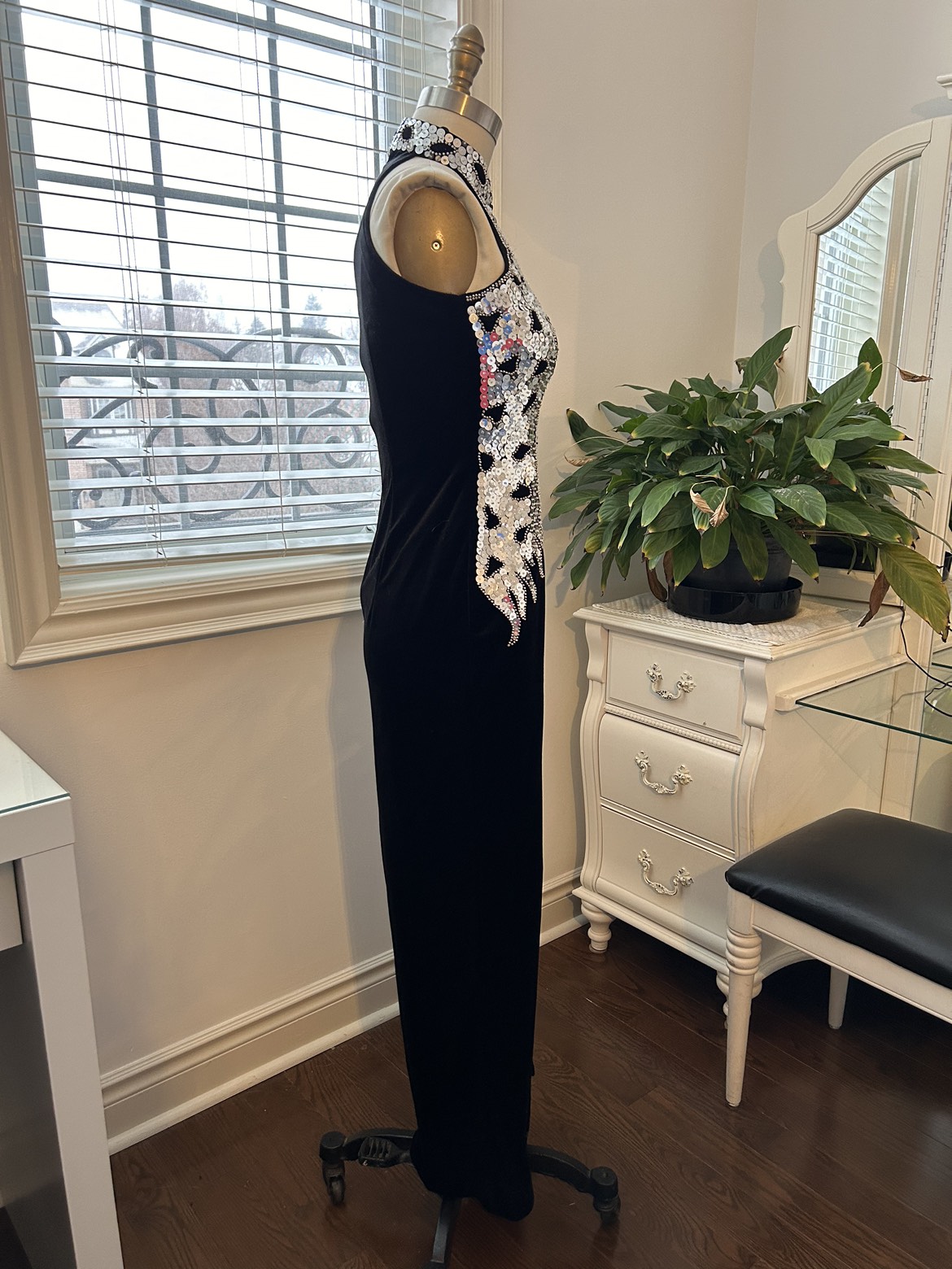 Vintage 1990’s sequinned gown - photo 4