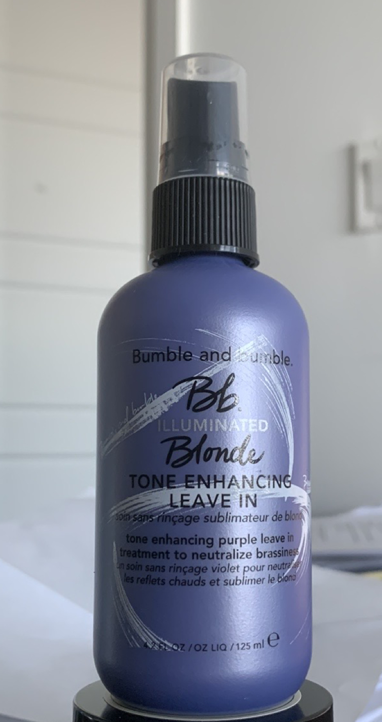 New Bb.Illuminated Blonde Purple Leave In Spray
