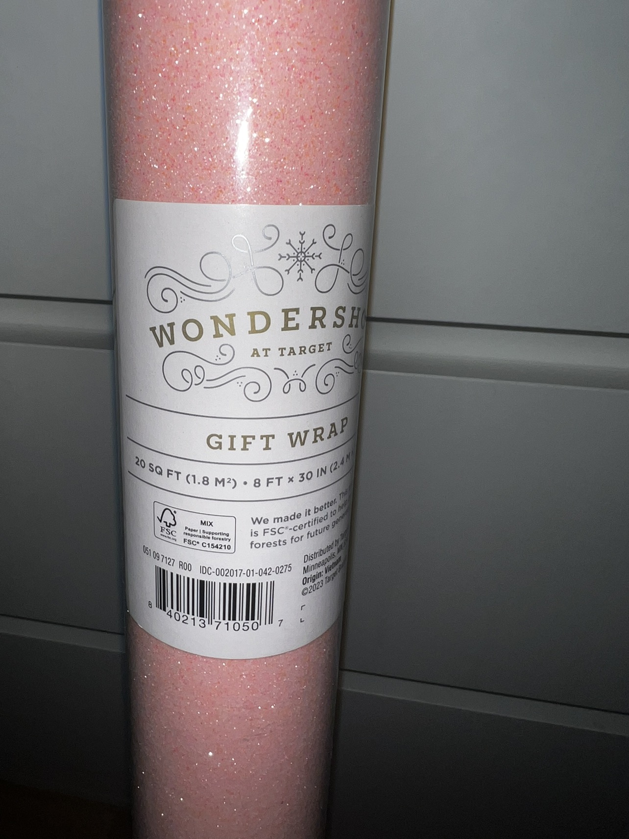 🥕Pink Glitter Gift Wrap🥕 image indicator(2)