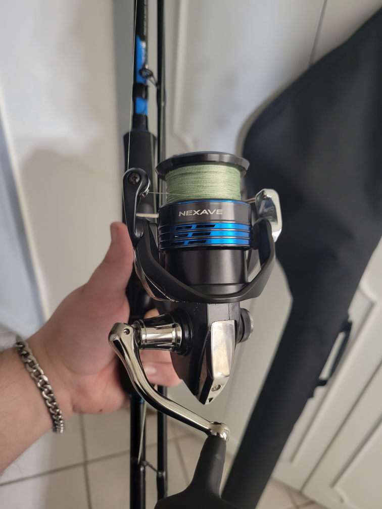 shimano nexave spinning combo