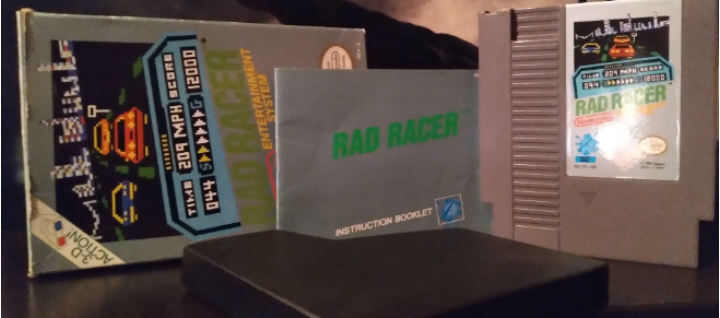 NINTENDO NES GAME - RAD RACER - COMPLETE W/ BOX* image indicator(4)