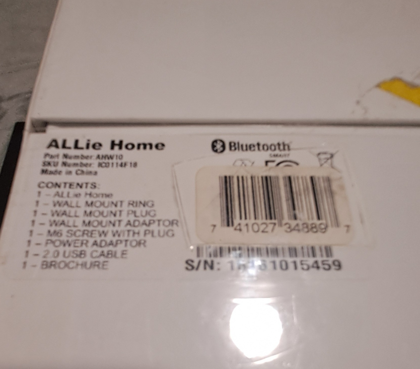 ALLie Home Smart Camera Brand New image indicator(3)