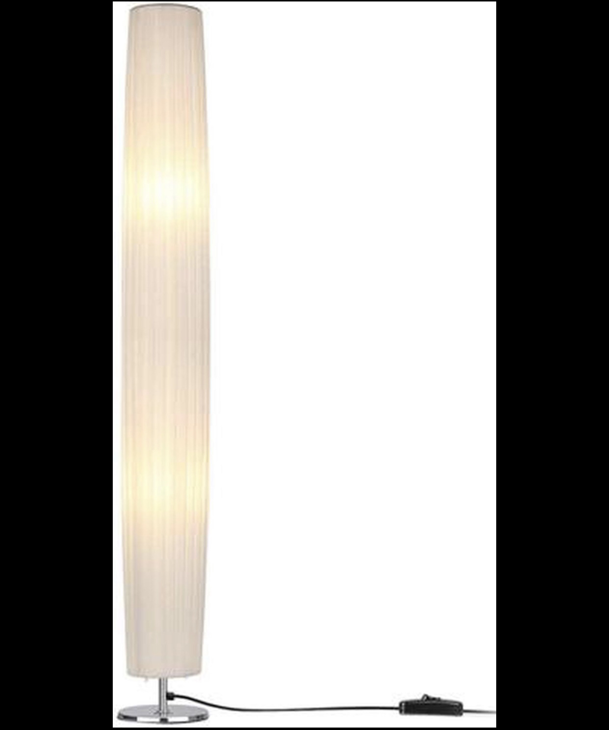 Albrillo LED Floor Lamp with Fabric Shades, 46 Inch Tall image indicator(3)