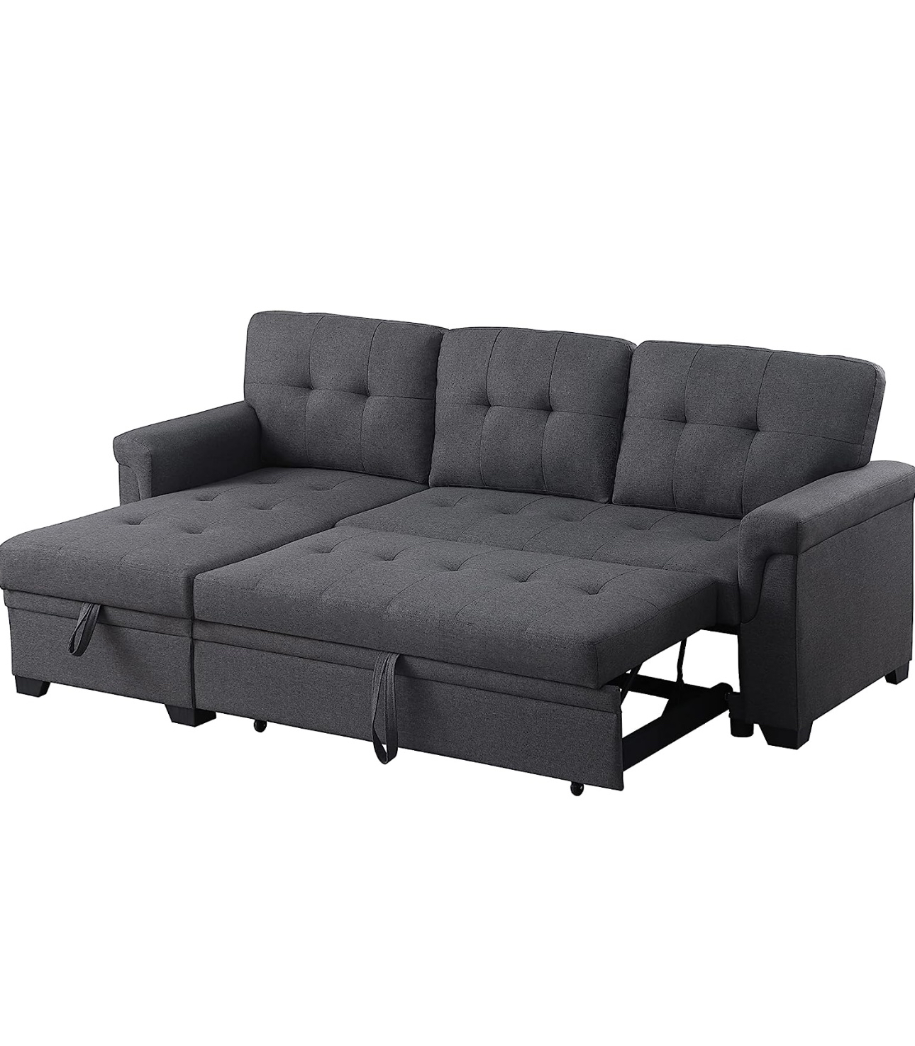 Dark Gray Sectional Sofa (originally $500) - photo 2