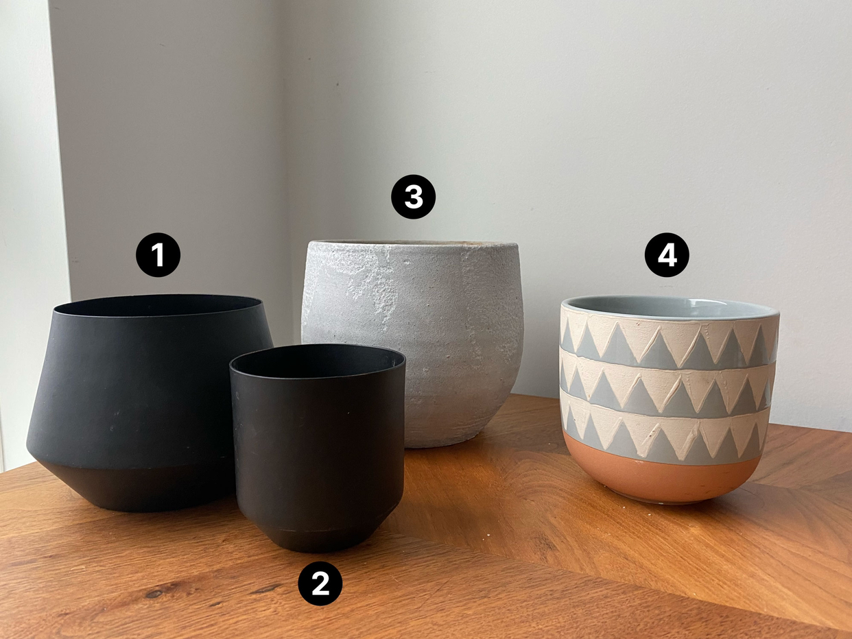 Assorted Plant Pots