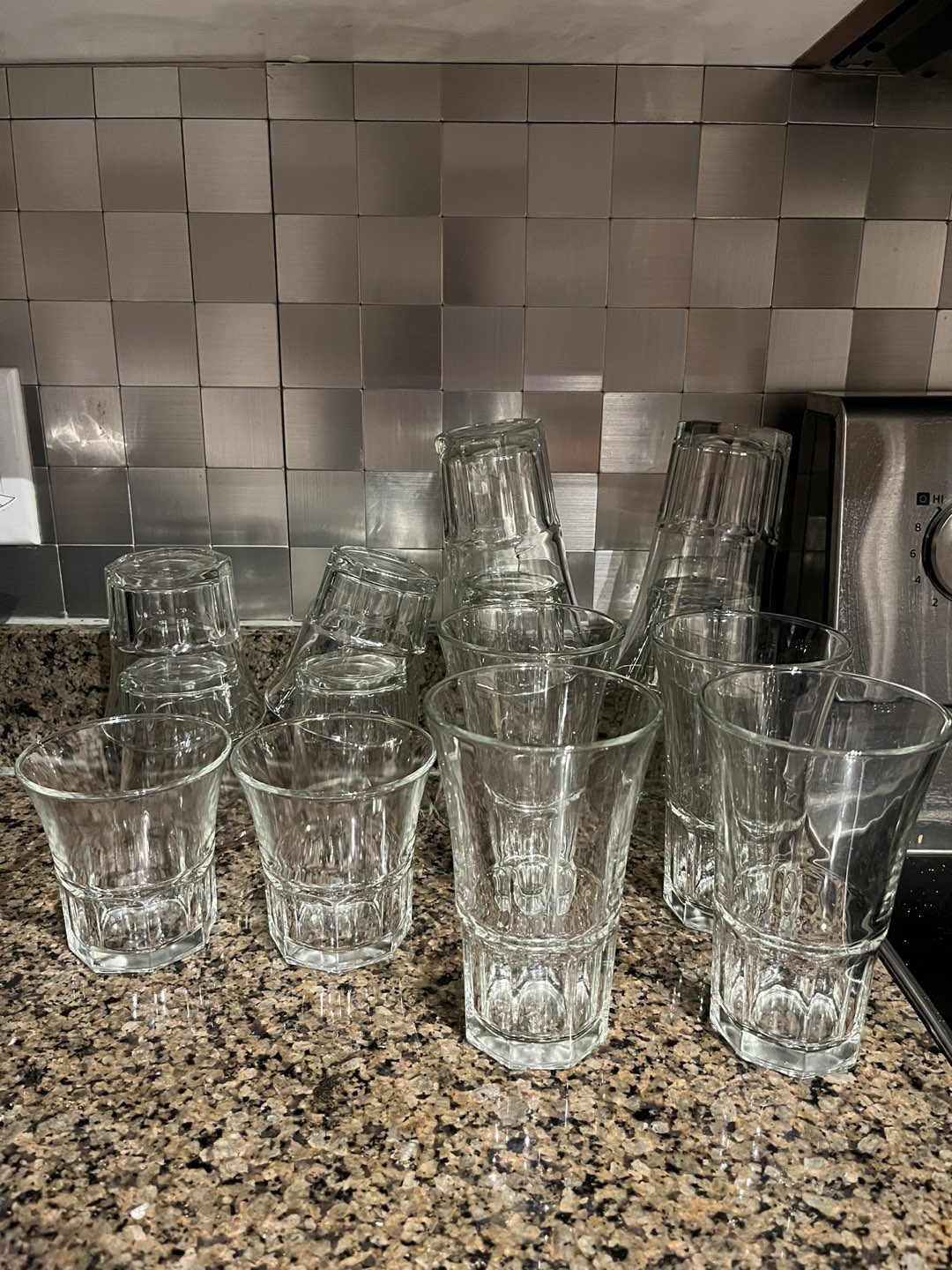 MOVING OUT -14 piece Glass set thumbnail