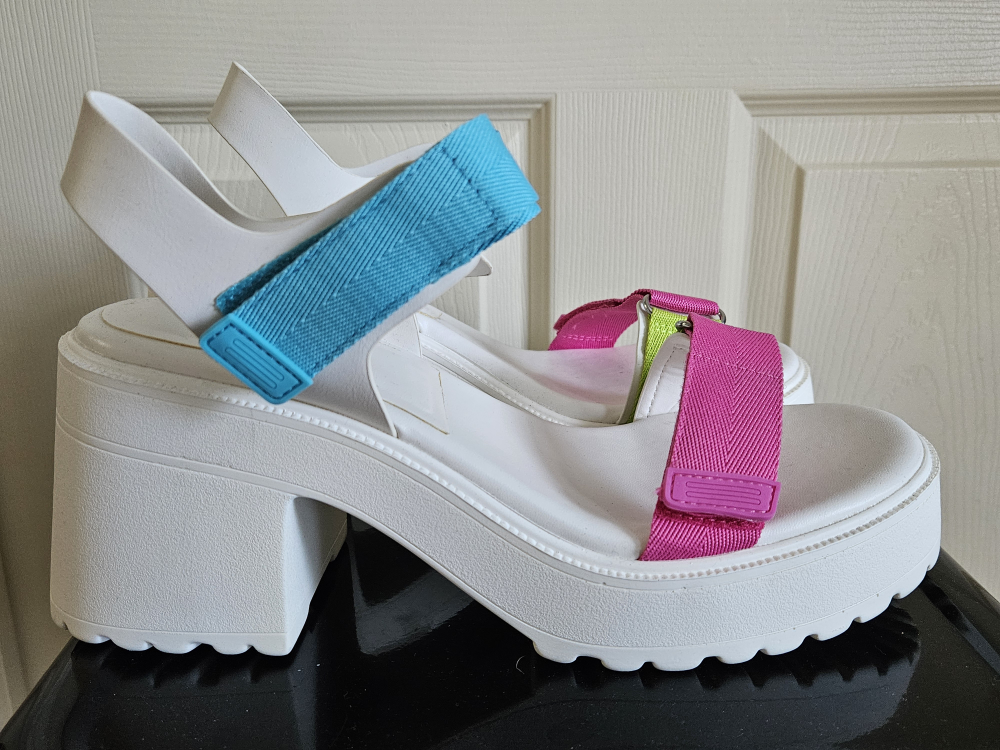 Colourful Block Heels #freecycle