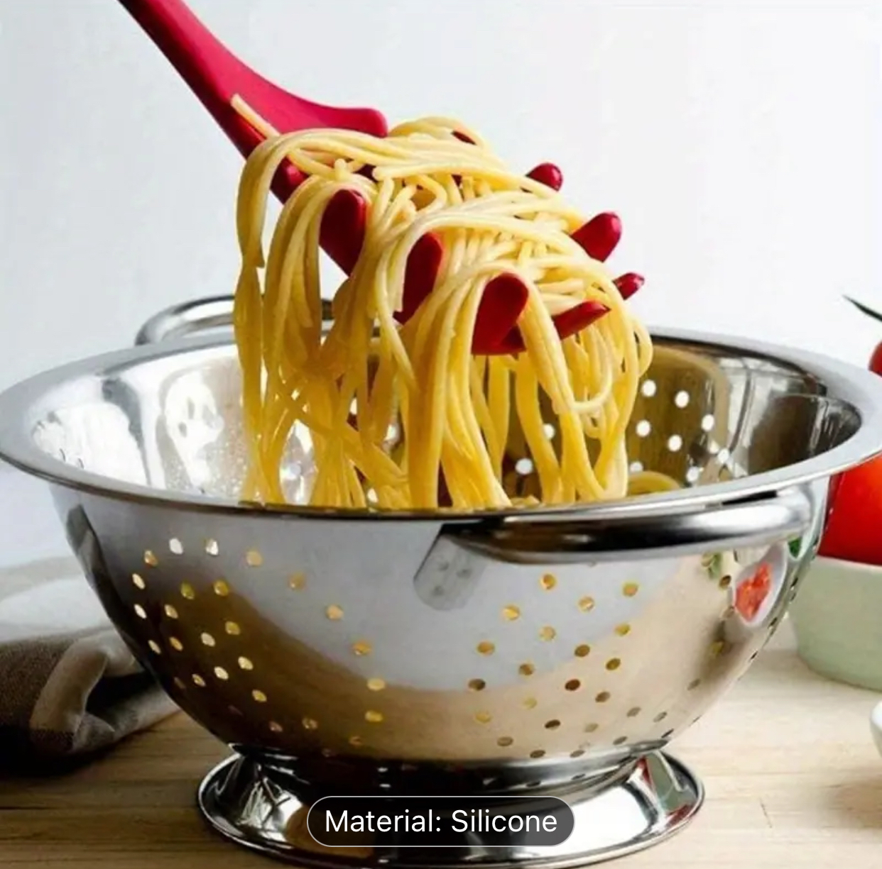 Pasta Scooper Silicone image indicator(2)