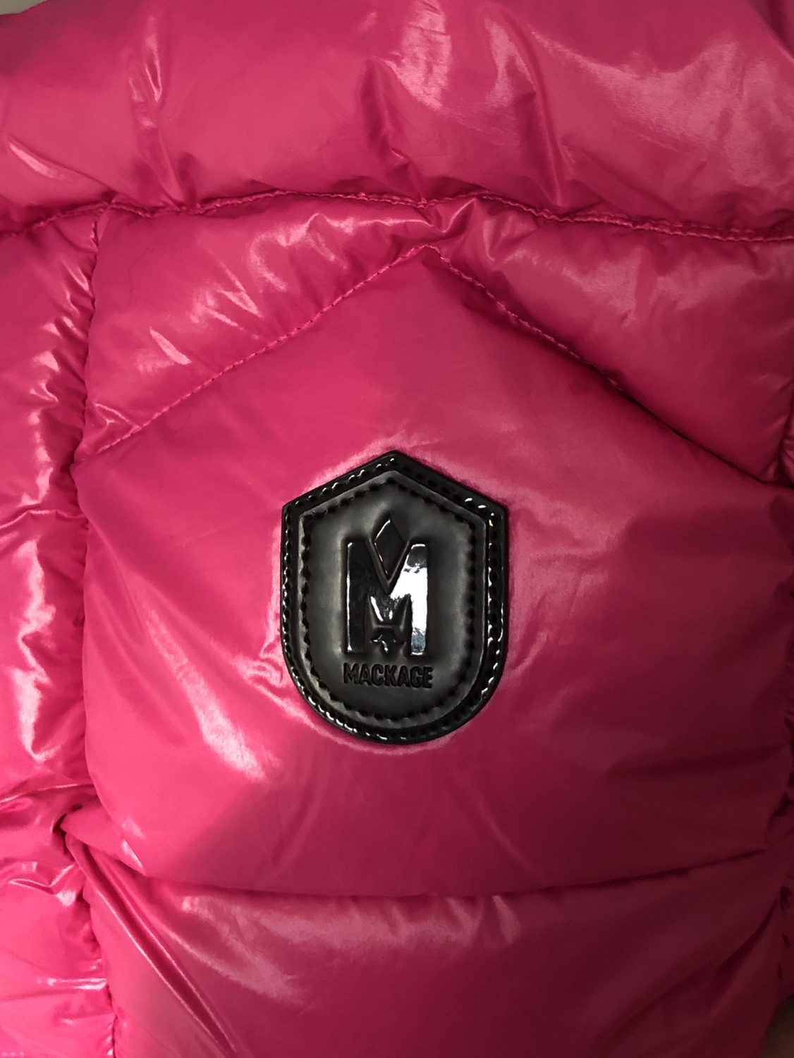 Mackage Pink Winter Puffer Jacket image indicator(7)
