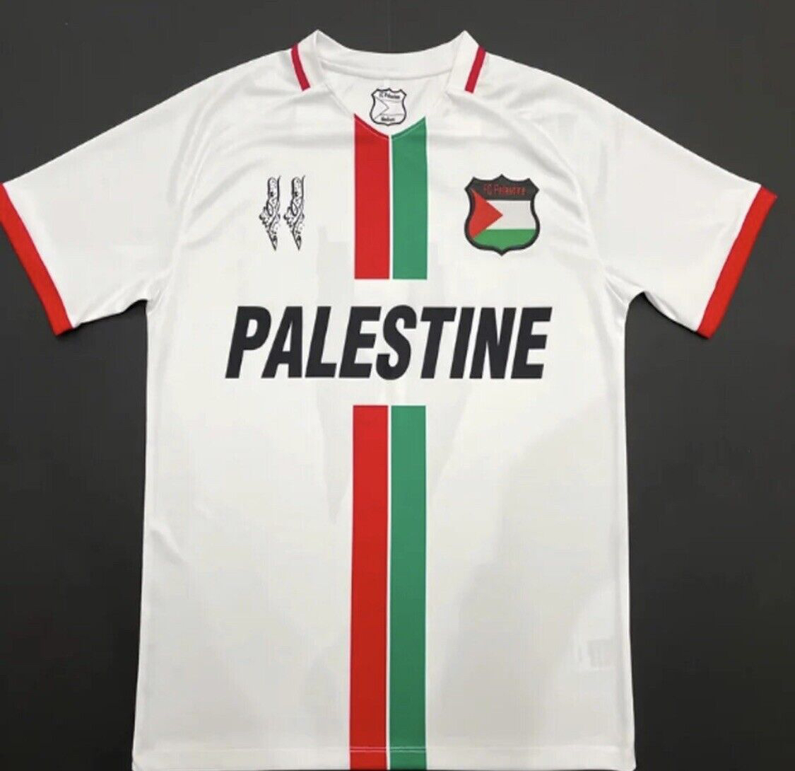 Palestine Shirt / Jersey- Black & White - unisex - photo 2
