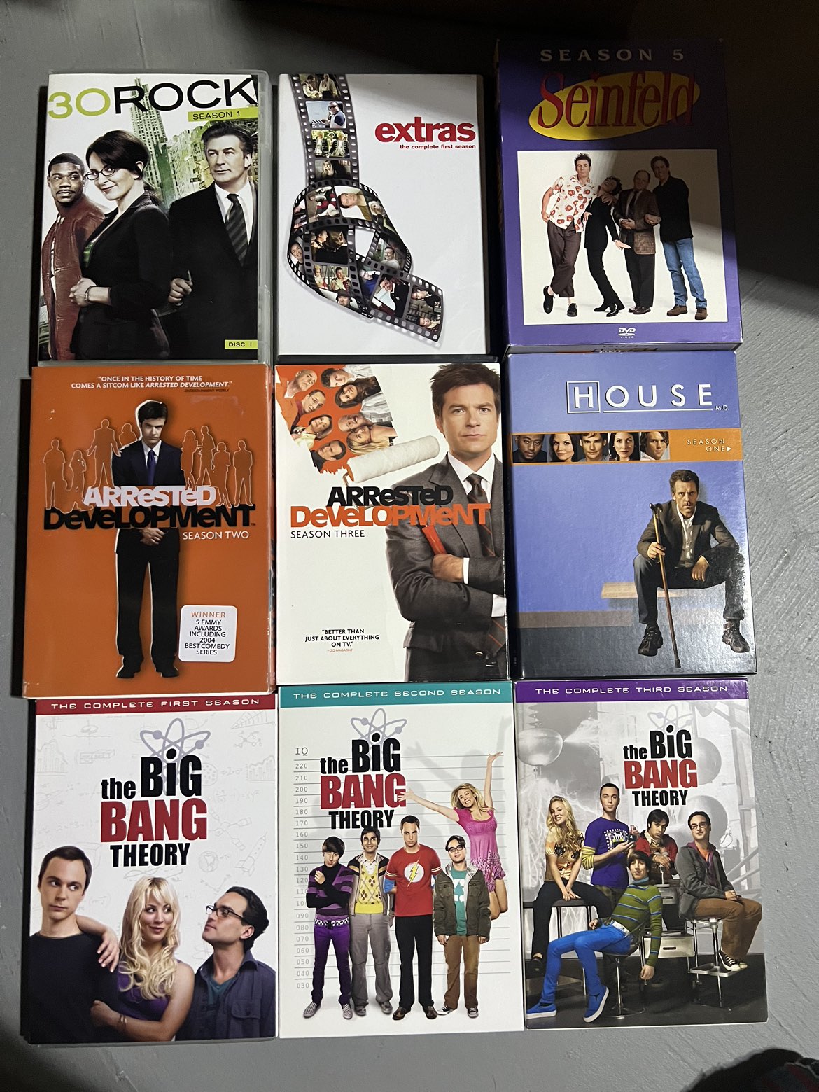 Assorted TV seasons