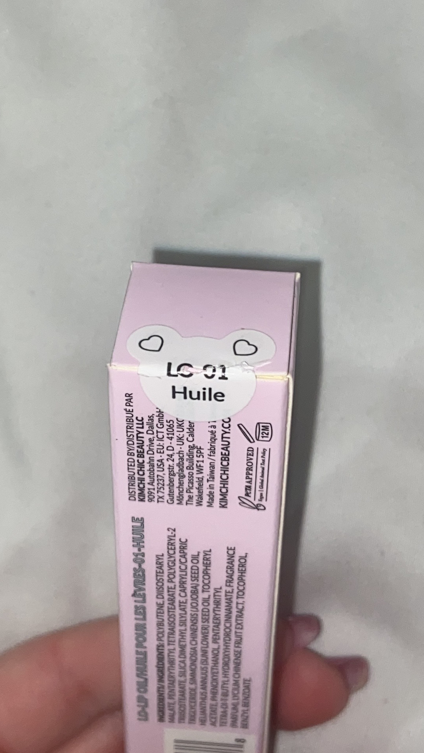 KimChi Nourishing Lip Oil Shade 01 Huile image indicator(3)