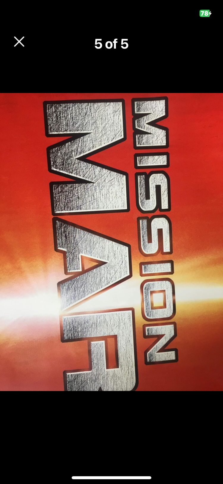 2 Sided Vinyl Theatre Poster 🏈 image indicator(4)