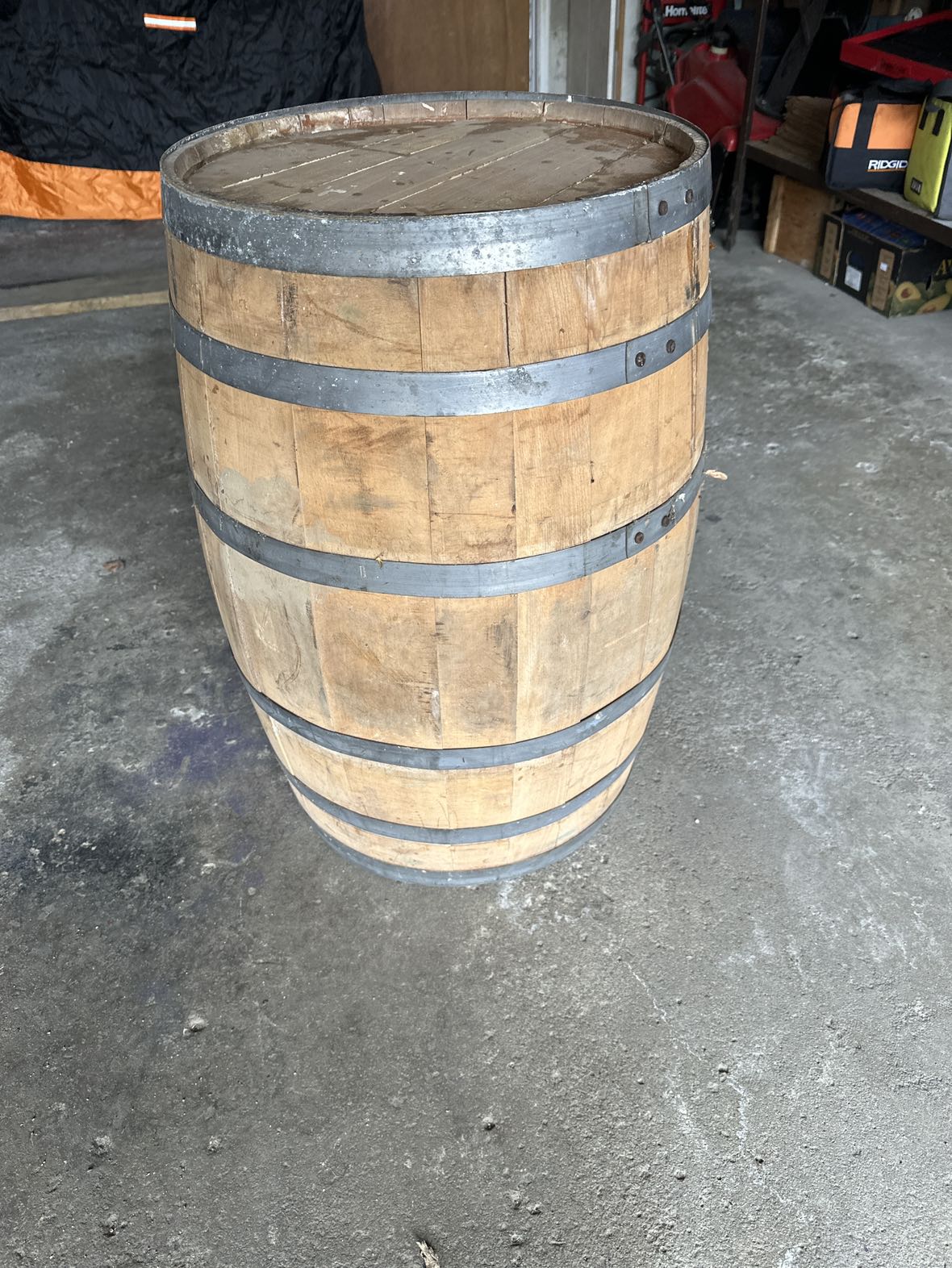 Old wine barrel 🥕