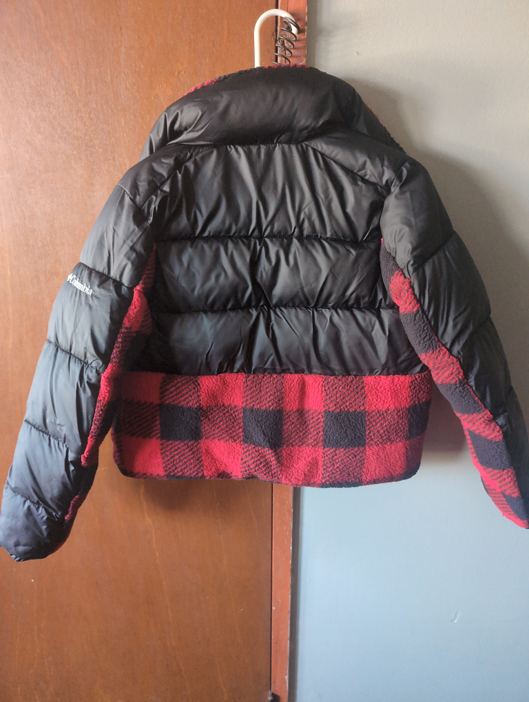 Columbia plaid winter jacket, XS - photo 3