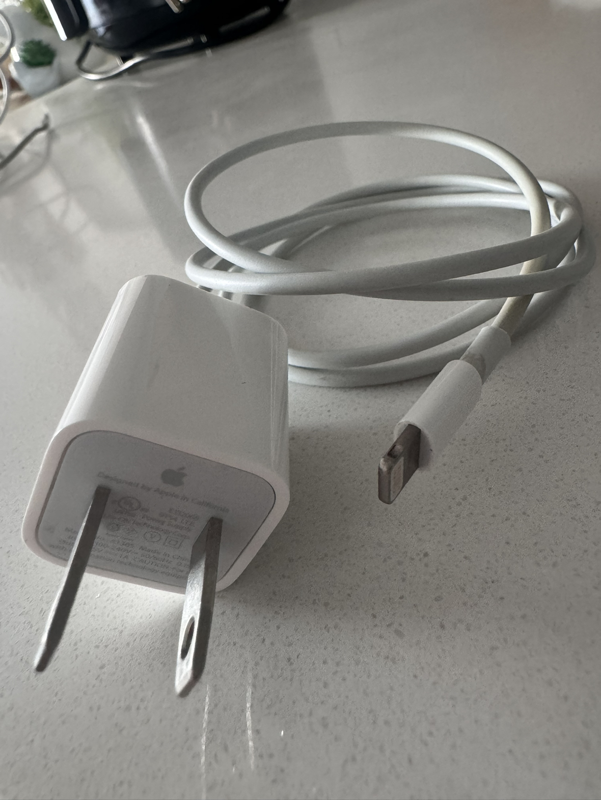Apple 5W Power Adapter & USB to Lightning Cable - photo 2