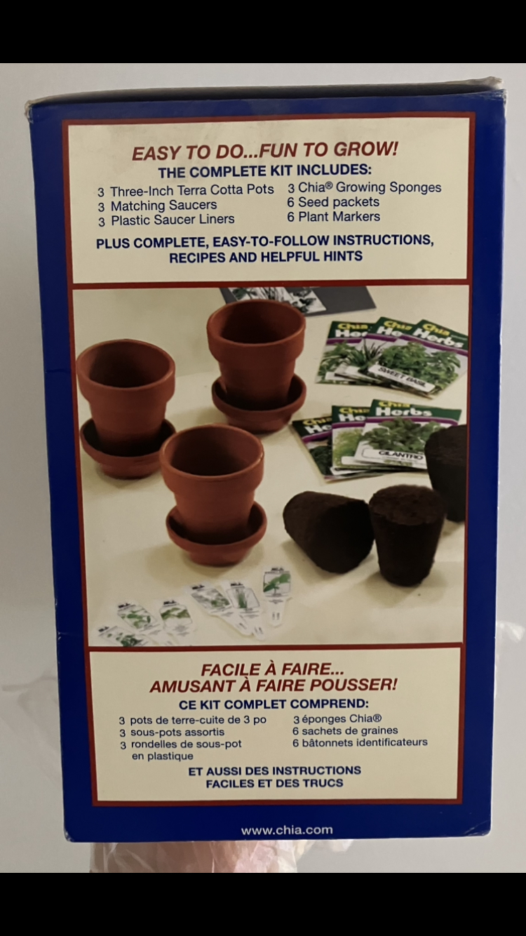 Chia Herb Garden Set 🌱🪴🌿 image indicator(3)
