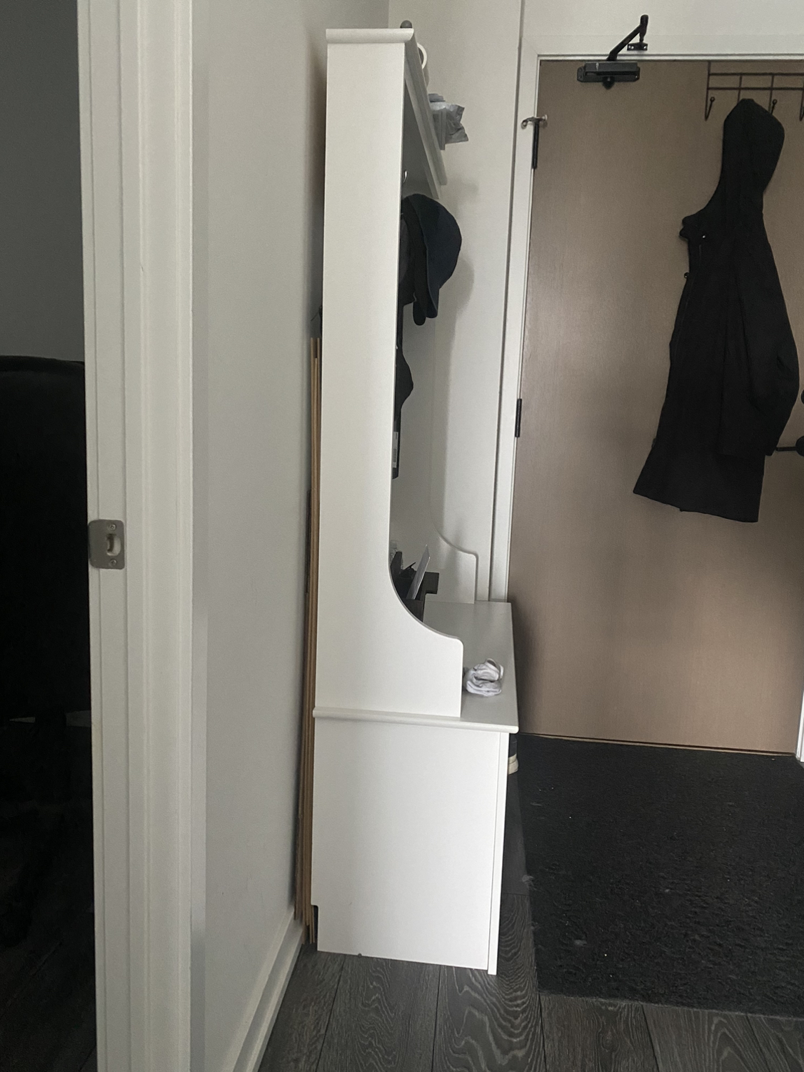 Coat rack and shoe bench - photo 2