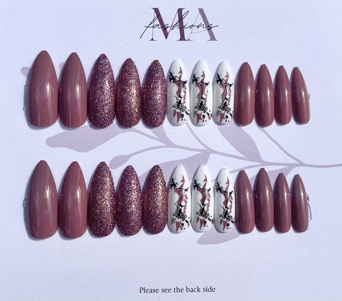 Press on nails (free nail care kit) FREE DELIVERY on 3 sets - photo 3
