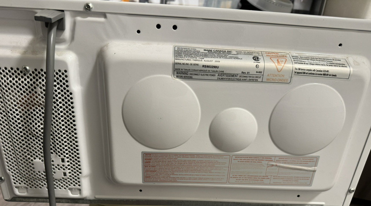 Microwave - photo 3