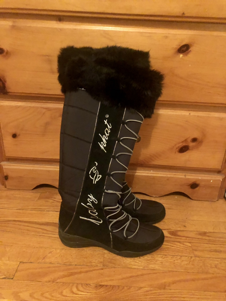 Retro Long Black Baby Phat Boots thumbnail