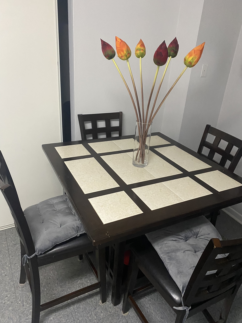 Bar style dining room set - photo 4