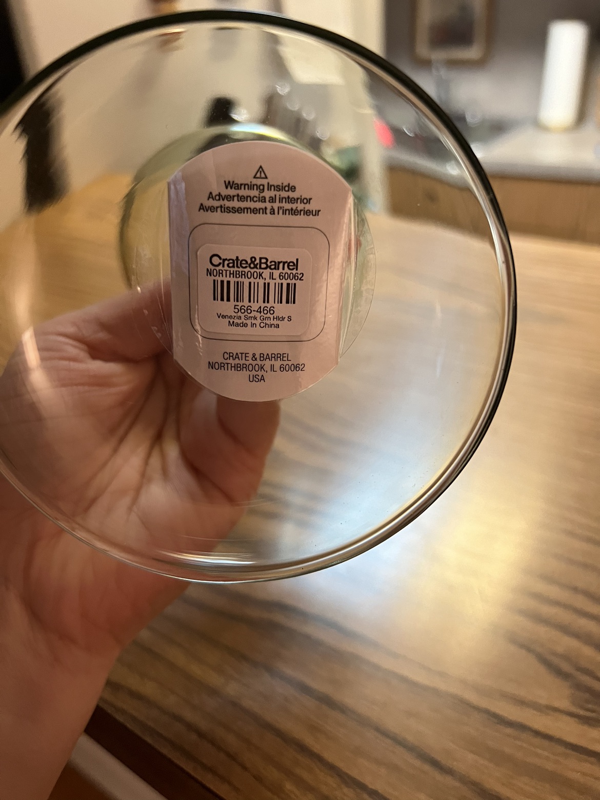 Crate & Barrel candle holder - photo 3