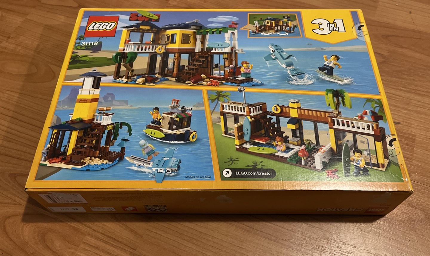 New Lego surfer beach house 31118 kids building set creator - photo 3