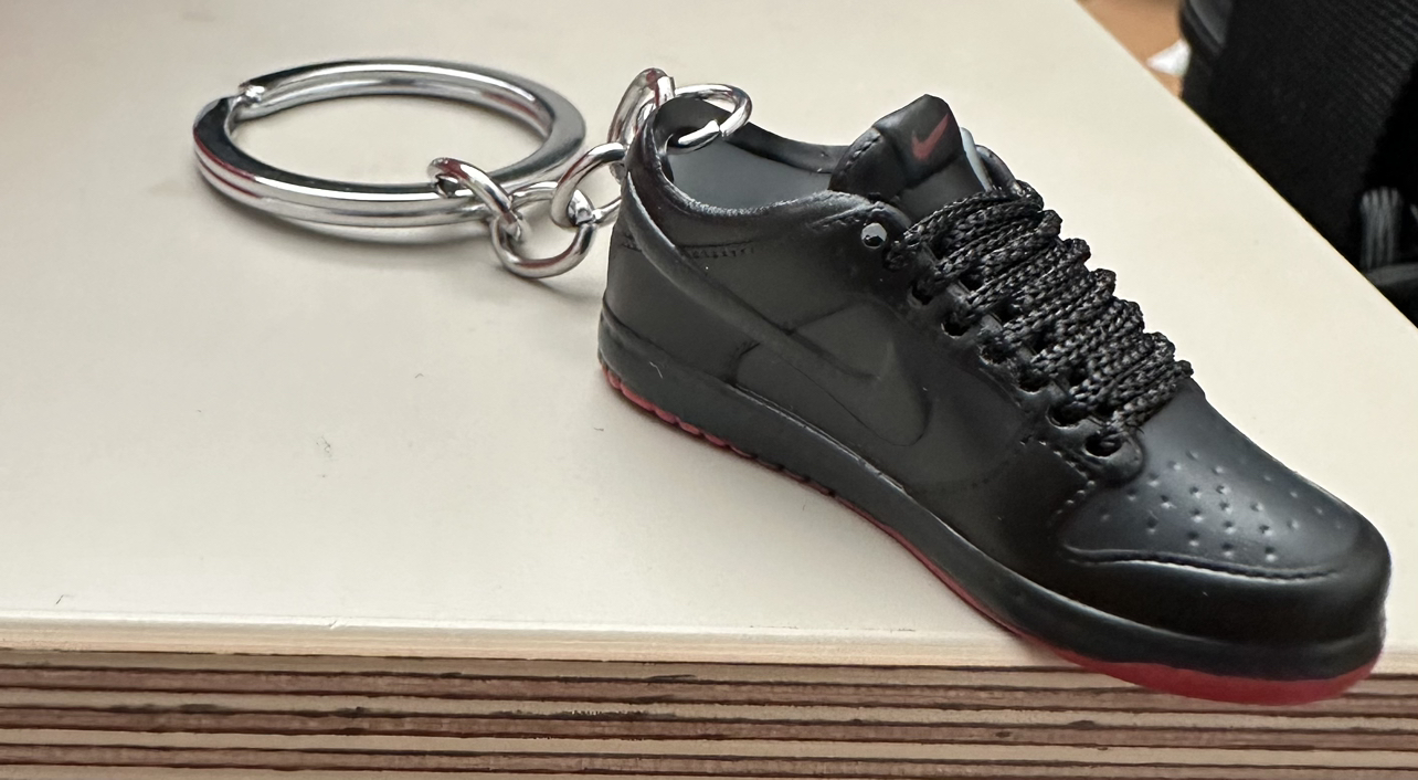 Shoe keychain image indicator(2)