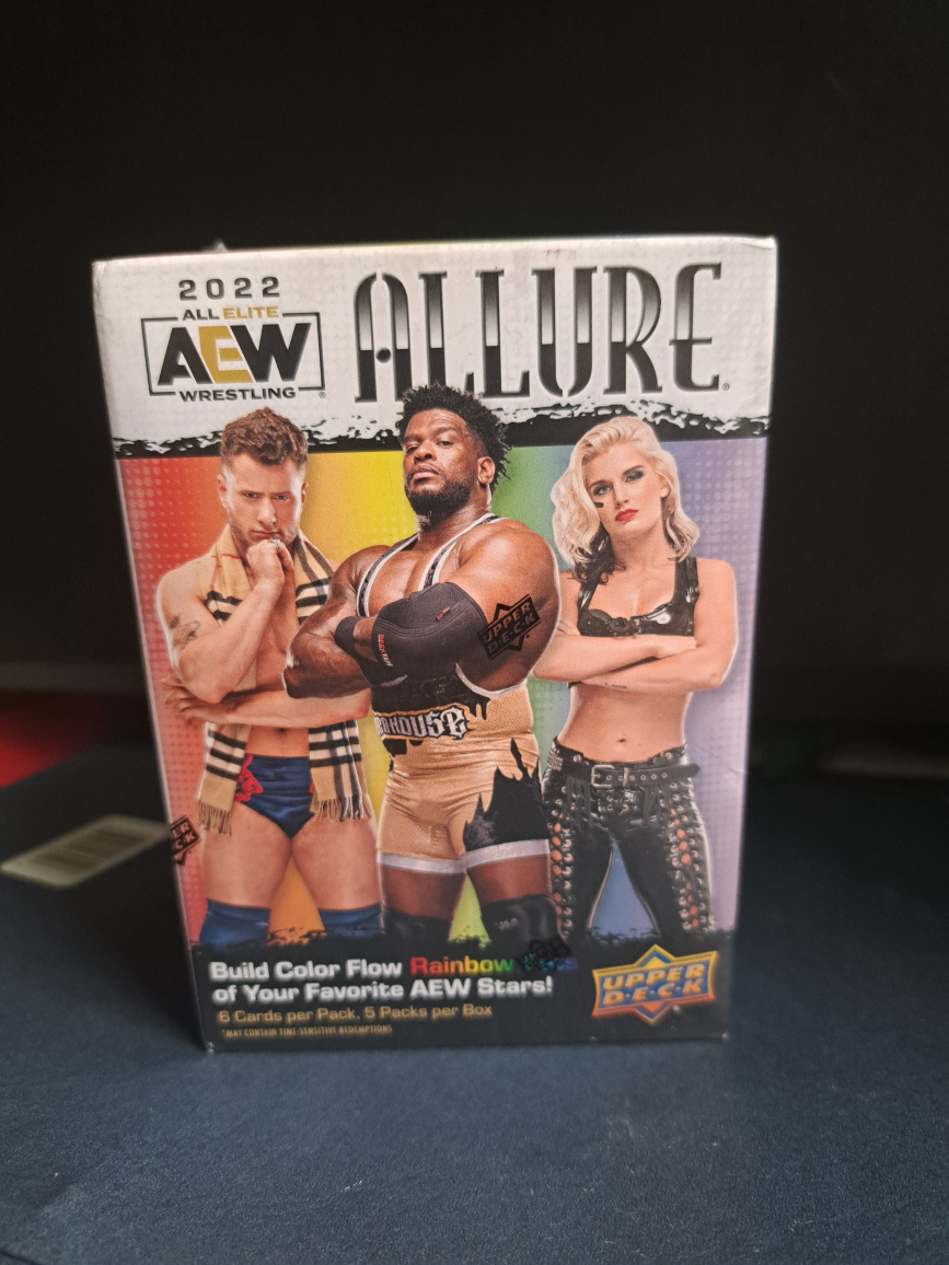 2022 Upper Deck AEW Allure Wrestling Cards Blaster Box