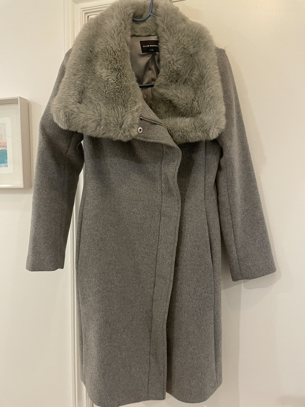 Grey Club Monaco wool blend peacoat image indicator(3)
