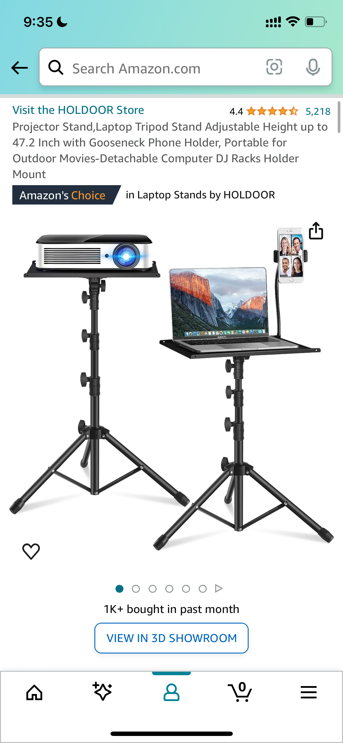 Emotn Projector and projector stand - photo 2