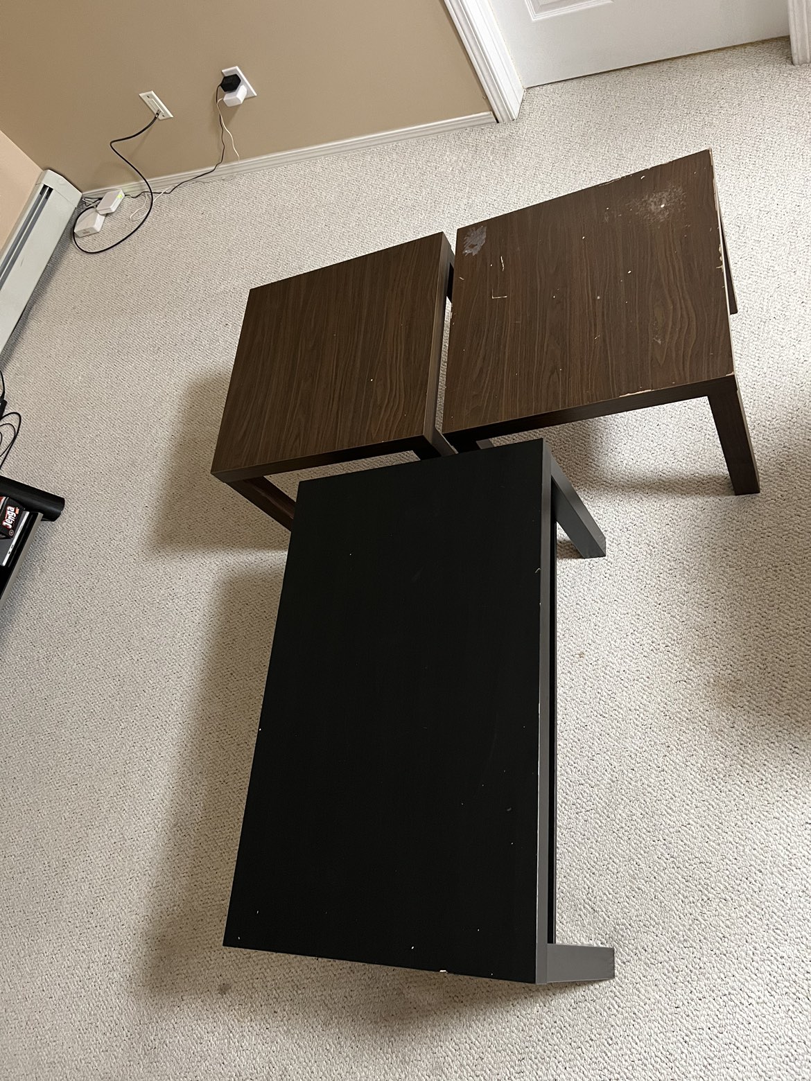 Coffee Table and 2 Side Tables