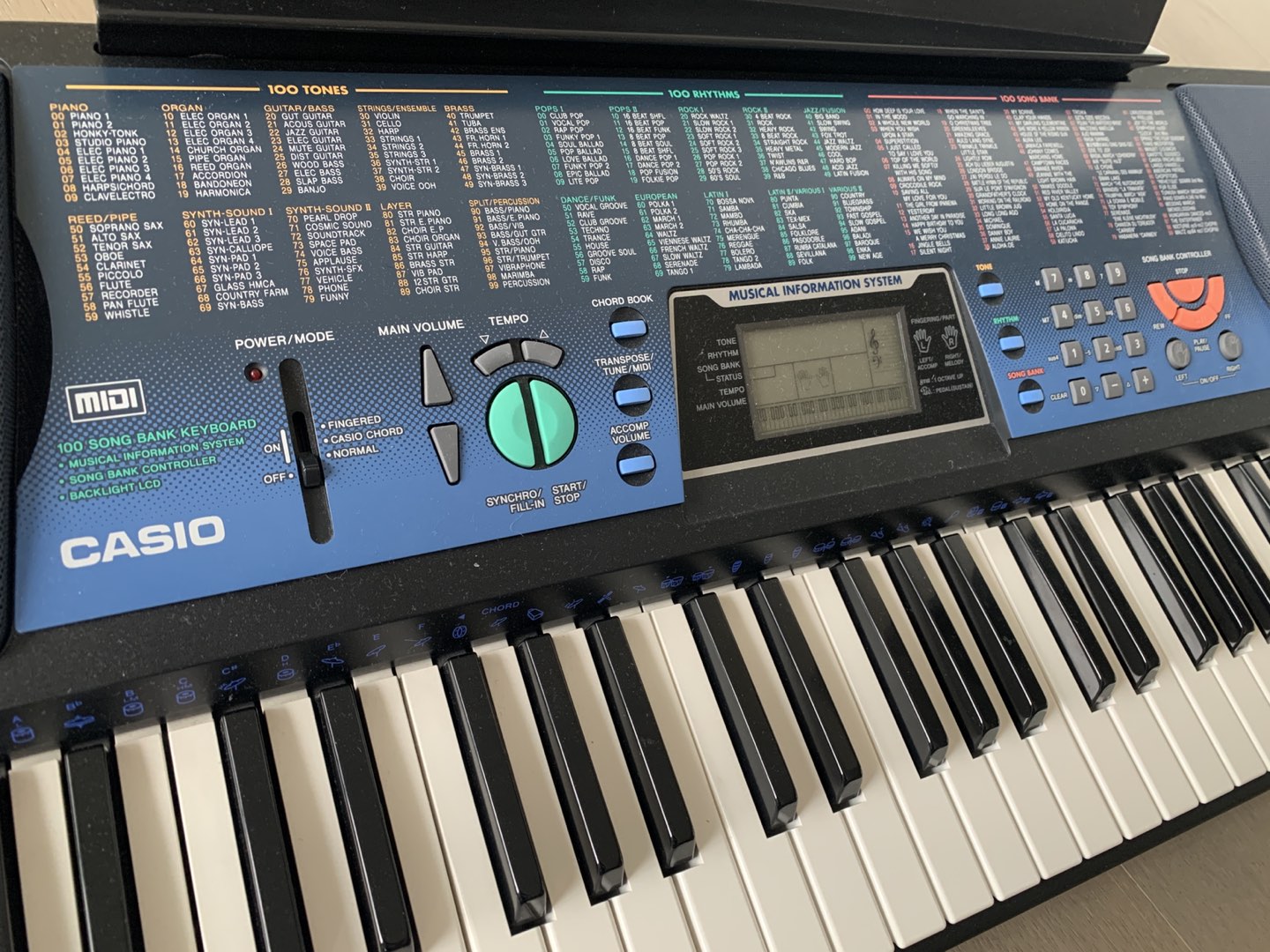 Casio CTK- 519 , 61 key portable keyboard - photo 2
